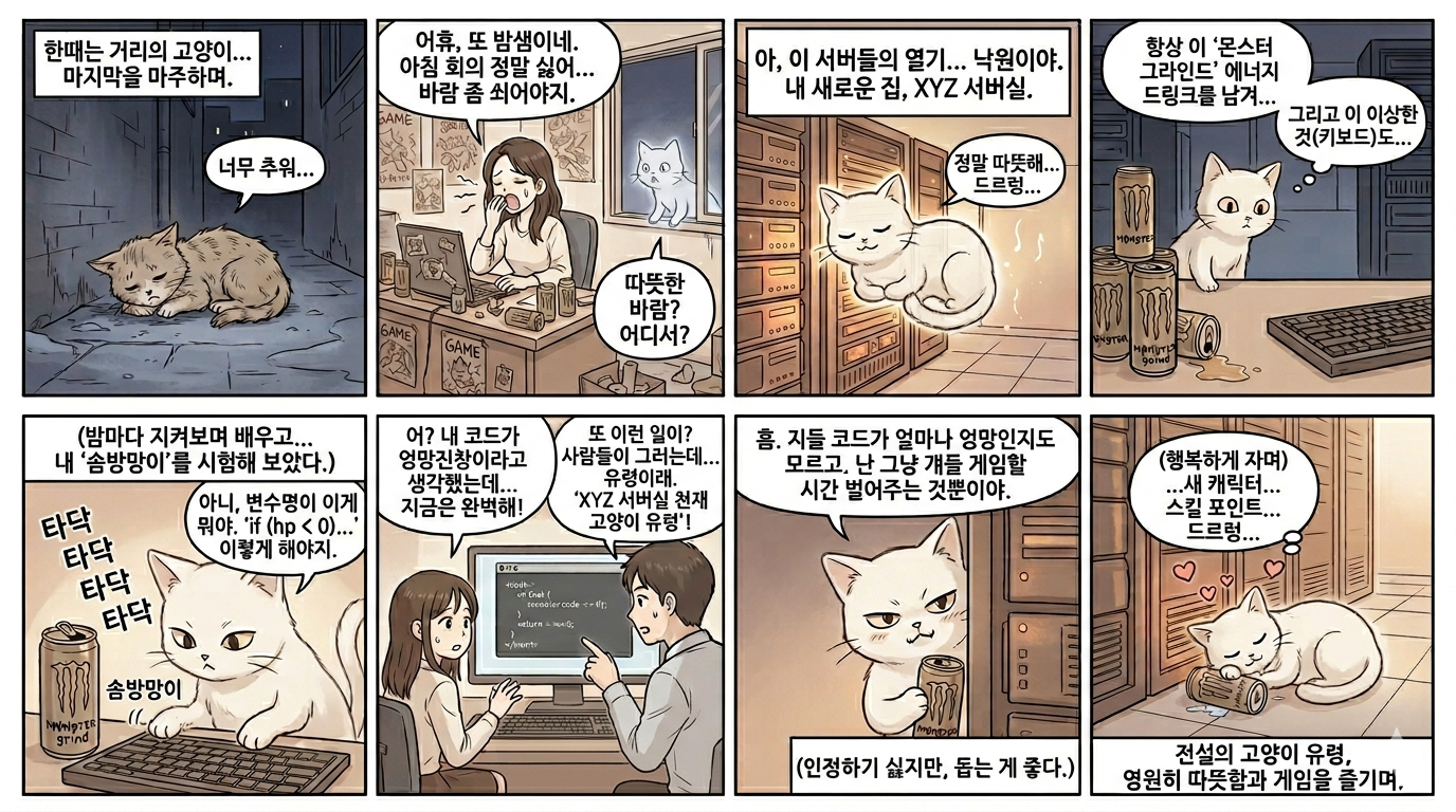 나른이 탄생 비화 만화